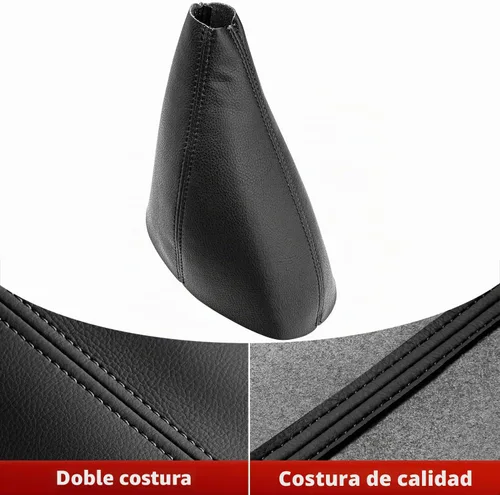 Vista 2 de KBH Funda para maletero de palanca de cambios para Hummer H3 2005-2011, accesorios interiores de cuero de vinilo, tapicería duradera para maletero
