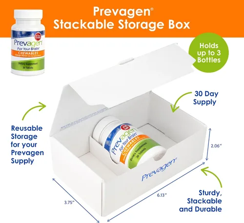Vista 5 de Prevagen Regular Strength Naranjas masticables - 30 tabletas (Suministro para 1 mes) Formulado para tu cerebro 10 mg de apoaequorina más