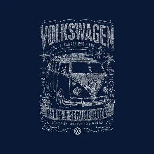 Vista 2 de Volkswagen Parts and Service Guide - Camiseta para hombre