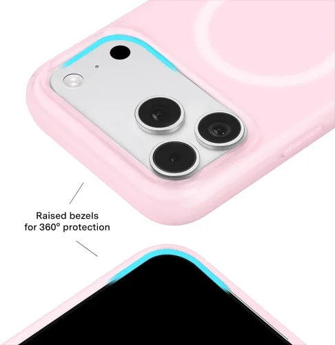 Vista 36 de VELVET CAVIAR Funda para iPhone 15, compatible con MagSafe, probada contra caídas de 10 pies, fundas protectoras de diseño, leopardo color rosa
