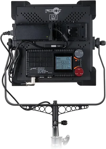 Vista 4 de Fotodiox Pro Factor 1x1 V-2000ASVL - Luz de estudio bicolor regulable – Ultra-brillante, profesional, de doble color, luz LED regulable