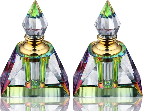 Vista 9 de Minibotellas de perfume egipcias rellenables de 3 ml, H&D