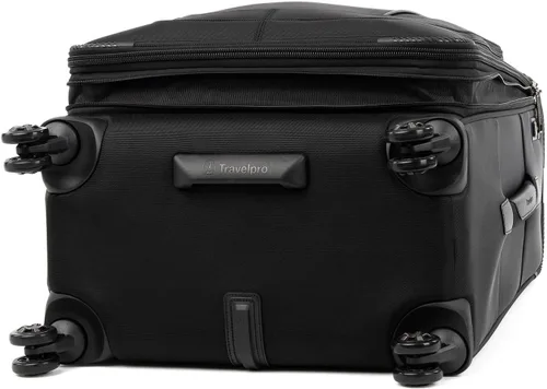 Vista 6 de Travelpro Crew Versapack - Maleta giratoria extensible Softside, Negro azabache), 407186501