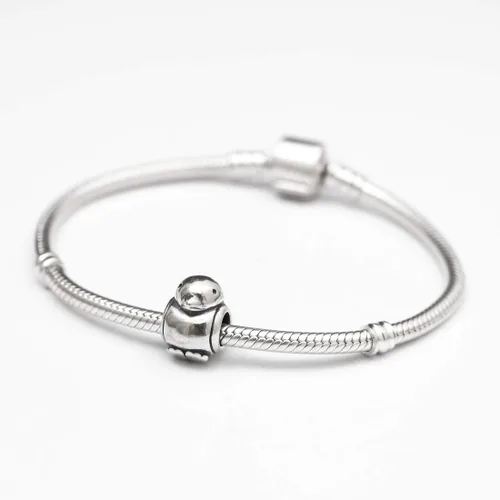 Vista 2 de Adabele 1 pieza auténtica de plata de ley 925 hipoalergénica paloma encanto pájaro mascota animal grano compatible con Pandora todos los demás dijes