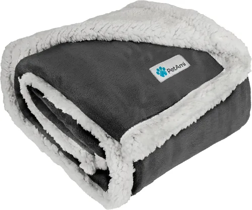 Vista 12 de PetAmi Manta para perros pequeños y medianos, manta de cama para mascotas, gatos, cachorros, gatitos, funda de vellón para muebles, protector