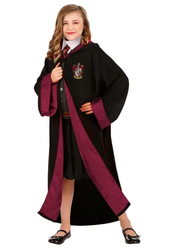 Vista 8 de Disfraz Deluxe de Hermione Granger para Niños de Harry Potter Multicolor