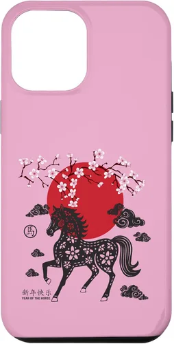 Vista 26 de Chinese New Year 2026 Year of The Fire Horse Zodiac Sign Case for iPhone 17