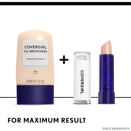 Vista 6 de Maquillaje líquido CoverGirl Smoothers, 1 onza, Beige clásico