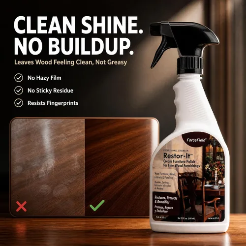 Vista 3 de ForceField Restore-It - Esmalte de muebles para madera fina