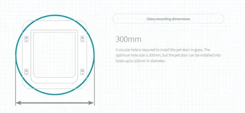 Vista 9 de SureFlap - Puerta para mascotas con microchip Sure Petcare (blanca)