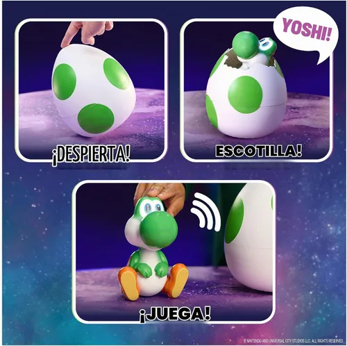 Vista 3 de Hatchin’ Yoshi Interactive Toy