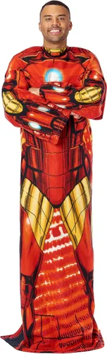 Vista 3 de Northwest Iron Man Manta Cómoda de Cuerpo Completo para Jugador con Mangas, 48" x 71", Being Iron Man