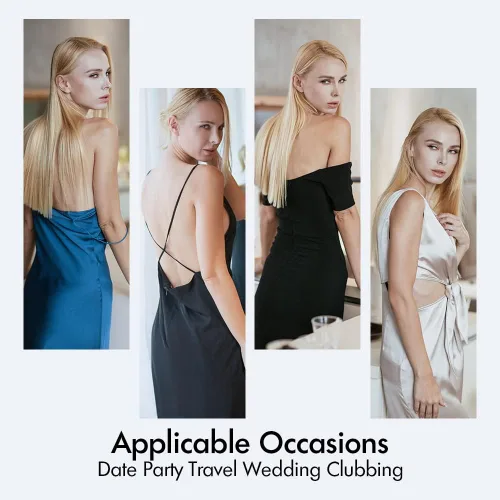 Vista 9 de Sujetador adhesivo sin tirantes Sticky Push Up Reutilizable Impermeable Sujetador invisible para vestido sin espalda