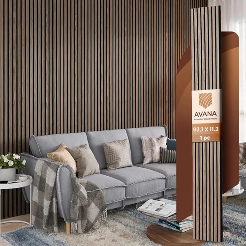 Vista 29 de Paquete de Muestras de Color de Paneles de Pared Acústicos Avana - Paneles de Madera Premium para Decoración de Paredes - Insonorización