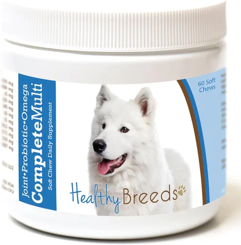 Vista 418 de Healthy Breeds Affenpinscher todo en uno multivitamínico suave masticable 60