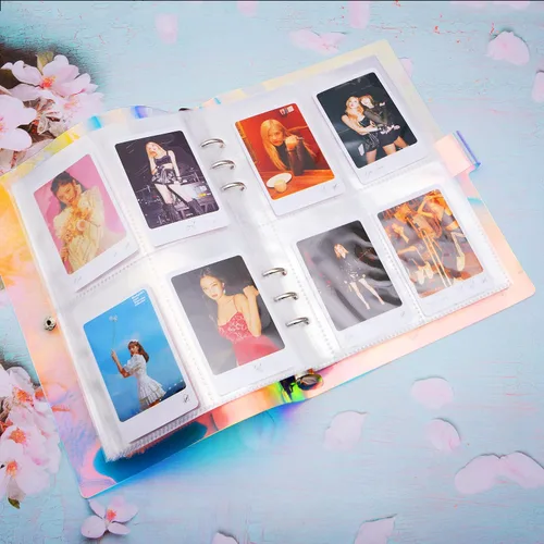 Vista 5 de Álbum de Fotos de 200 bolsillos para cámara Fujifilm Instax Mini, Encuadernador de Tarjetas Fotográficas, Álbum de Fotos Instax para Fujifilm Instax