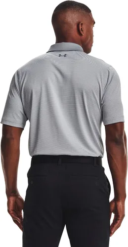 Vista 2 de Under Armour Performance - Camiseta de golf tipo polo a rayas para hombre