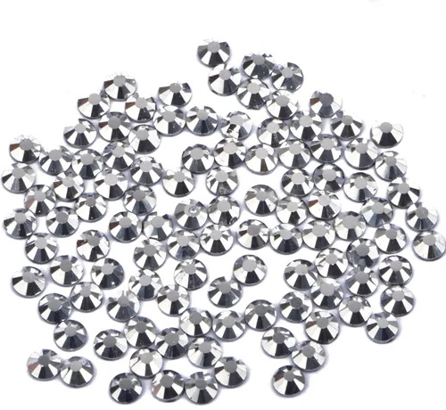 Vista 41 de 4500 unidades de diamantes de imitación de cristal de fijación en caliente con parte trasera plana HotFix gemas de cristal redondas de 0.079 Citrino