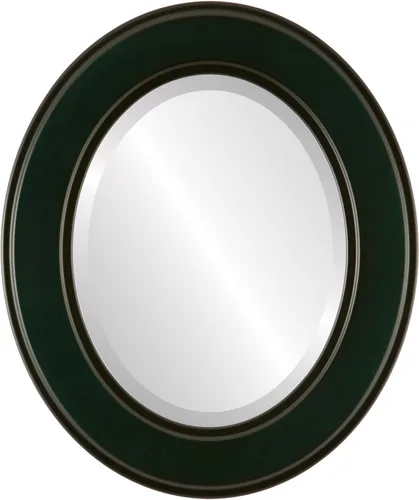 Vista 12 de ovalandroundmirrors. com Oval Espejo biselado en un estilo Montreal champaña Oro marco