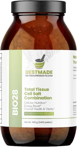 Vista 8 de Bestmade Total Tissue Cell Salt Mineral Combination BIO28 - Ayuda a que tu cuerpo absorba y utilice los nutrientes, aumenta los niveles de energía