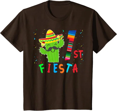 Vista 35 de Camiseta mexicana para fiesta temática de cumpleaños a juego, Negro, S