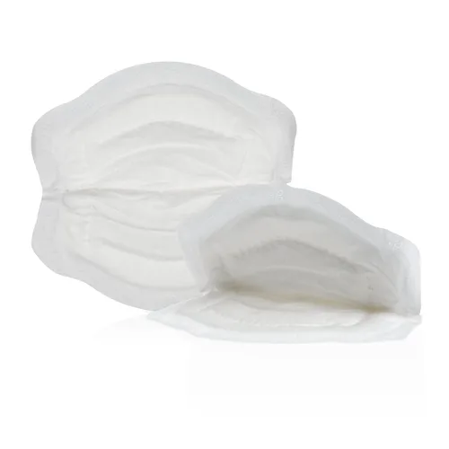 Vista 2 de Nuby Stay-Dry - Almohadillas desechables de 60 piezas, panal, ultrafinas