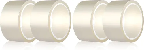 Vista 10 de Zonon Cinta térmica transparente de 108 pies para sublimación y transferencia de calor, resistente a altas temperaturas, ideal para placas