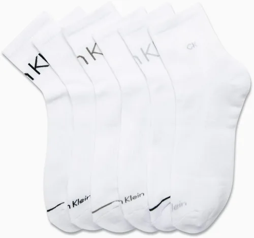 Vista 44 de Calvin Klein Calcetines deportivos acolchados de corte alto para hombre (paquete de 6)