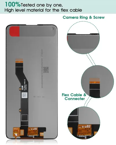 Vista 6 de Reemplazo de pantalla para Moto G Stylus 2021 para Moto G Stylus 2021 LCD para G Stylus 2021 digitalizador para XT2115, XT2115-1 Pantalla táctil
