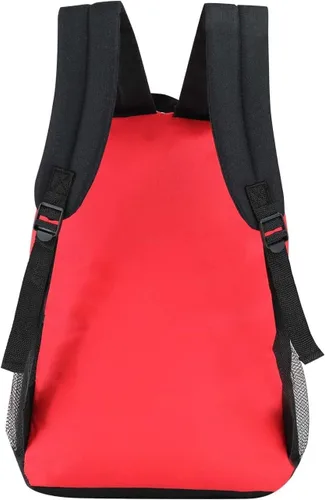 Vista 6 de Paquete de 24 mochilas escolares de 19 pulgadas para niños, mochilas a granel para estudiantes de primaria, media y secundaria, RojoAzulNegro