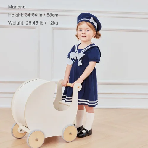 Vista 3 de Gorro náutico para bebés y niñas pequeñas