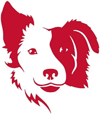 Vista 6 de Border Collie - Calcomanías de vinilo para amantes de los perros (paquete de 2) para parachoques de automóvil, ventana, laptop, tablet, teléfono