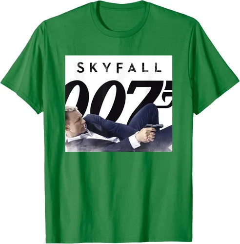 Vista 4 de Official James Bond 007 Camiseta Skyfall, Negro