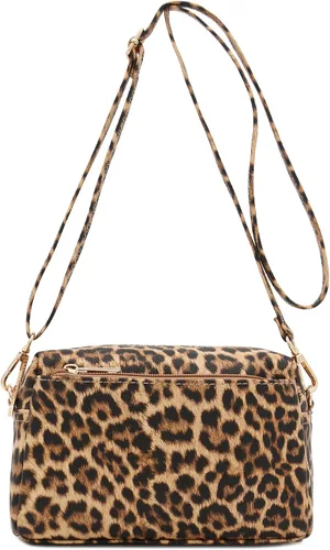 Vista 7 de FashionPuzzle Triple Zip Small Crossbody Bag