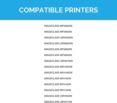 Vista 9 de LD Productos Cartucho de tóner compatible de repuesto para Canon 119 de alto rendimiento para uso en LBP251dw, LBP253dw, LBP6300dn, LBP6650dn