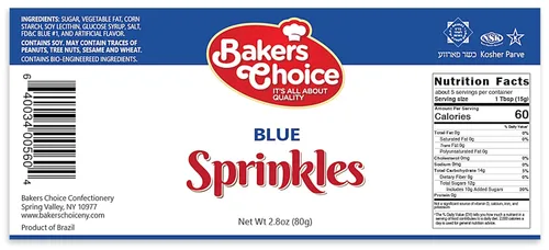 Vista 3 de Baker’s Choice, Gránulos azules, sin lácteos, 2.8 onzas