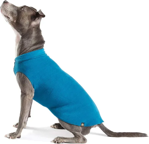 Vista 19 de Abrigo elástico de lana para perro, ropa suave y cálida para perro, suéter elástico para mascotas, lavable en lavadora, ecológico, para todo el año
