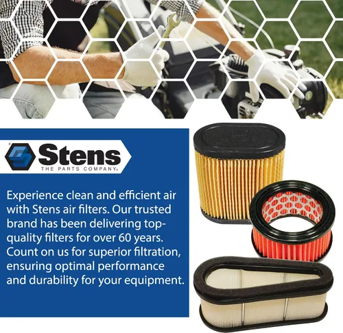 Vista 6 de Stens Filtro de aire 102-354 compatible con/reemplazo para Kawasaki 11013-7017
