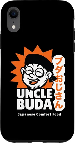 Vista 8 de iPhone 15 Uncle Buda Food Truck Texas Comida japonesa Funda con logotipo de Ojisan