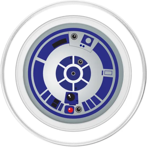 Vista 2 de Star Wars R2-D2 Dome Top PopSockets PopGrip: agarre intercambiable para teléfonos y tabletas PopSockets MagSafe PopGrip para iPhone