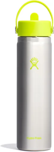 Vista 4 de Hydro Flask de boca ancha con tapa Flex de pajita de 24 onzas Agave