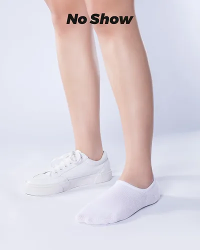 Vista 2 de IDEGG Calcetines invisibles para mujeres y hombres, de corte bajo al tobillo, cortos, antideslizantes, atléticos, para correr, novedosos