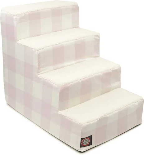 Vista 91 de Majestic Pet - Escaleras portátiles para mascotas suave escalón de espuma de sherpa escalones para perros y gatos rampa para cachorros