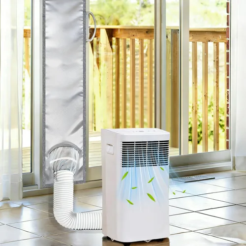 Vista 11 de Kit de sellado de ventana de CA, kit de ventilación de aire acondicionado