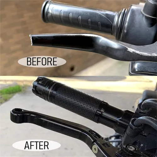 Vista 2 de Motorcycle Accessories CNC Aluminum Brake Clutch Levers FZ8 FZ 8 2011 2012-2015 Brake Clutch Levers(001)