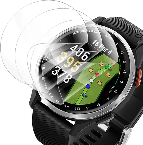 Vista 112 de 3 Pack for Amazfit Active 2 Screen Protector, Non-Tempered Glass Flexible Protection, HD Clear Protective Film