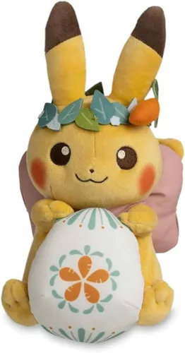Vista 2 de Pokemon Centro: Pikachu Happy Spring Plush (2023) - 8 ½ pulgadas