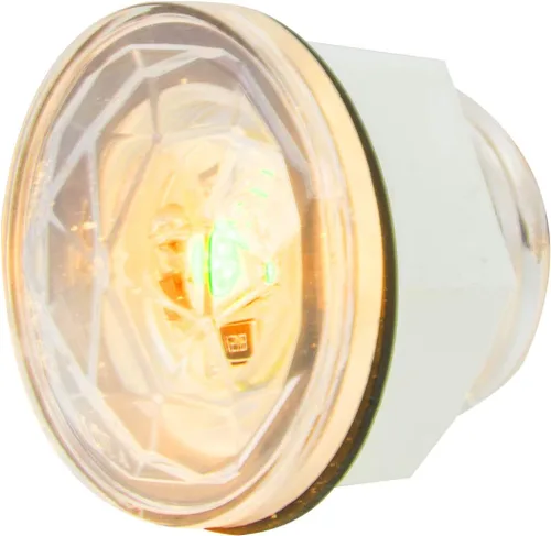 Vista 21 de GG Grand General 75320 Luz ámbar/ámbar (1-1/4" Amb Diamond 1LED Dual Func. con bisel transparente)