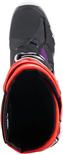Vista 43 de Alpinestars Tech 10 Botas de motocross (Ultravioleta/Negro, 11)