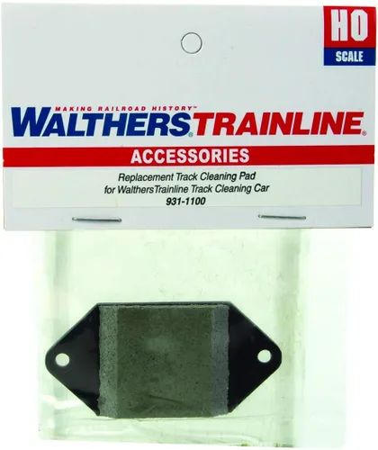 Vista 2 de Walthers Trainline HO Scale Model - Almohadilla de repuesto para coches de limpieza de pistas Walthers